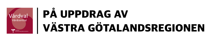 På uppdrag av Västra Götalandsregionen transparant logotyp
