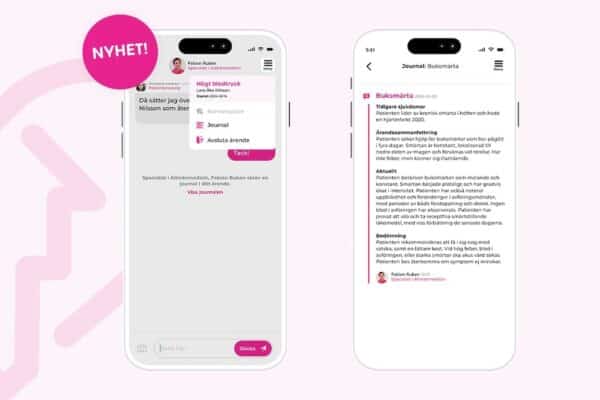 Läs min journal – app, vårdcentral